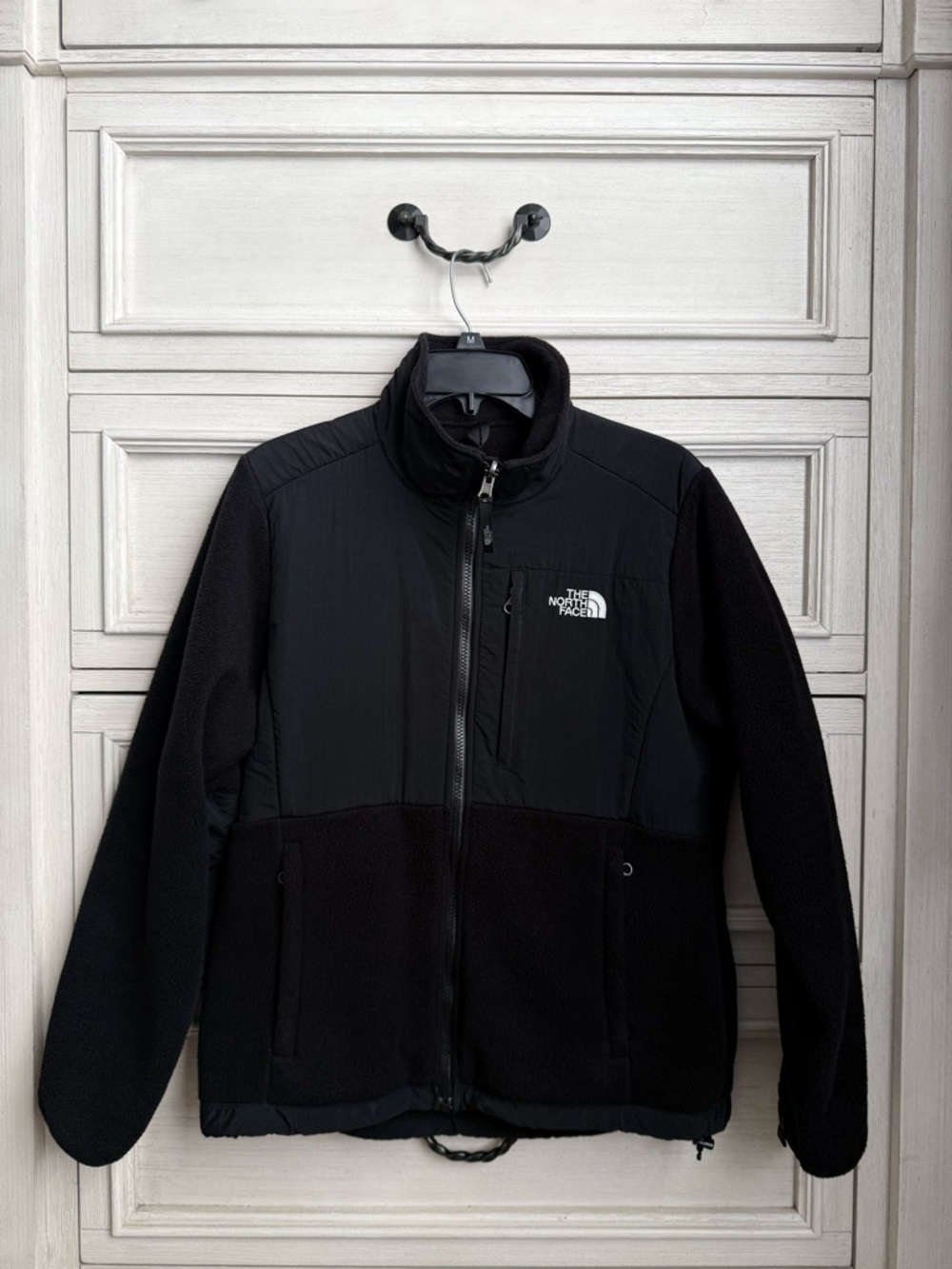 The North Face Polartec Zip Up Medium Black